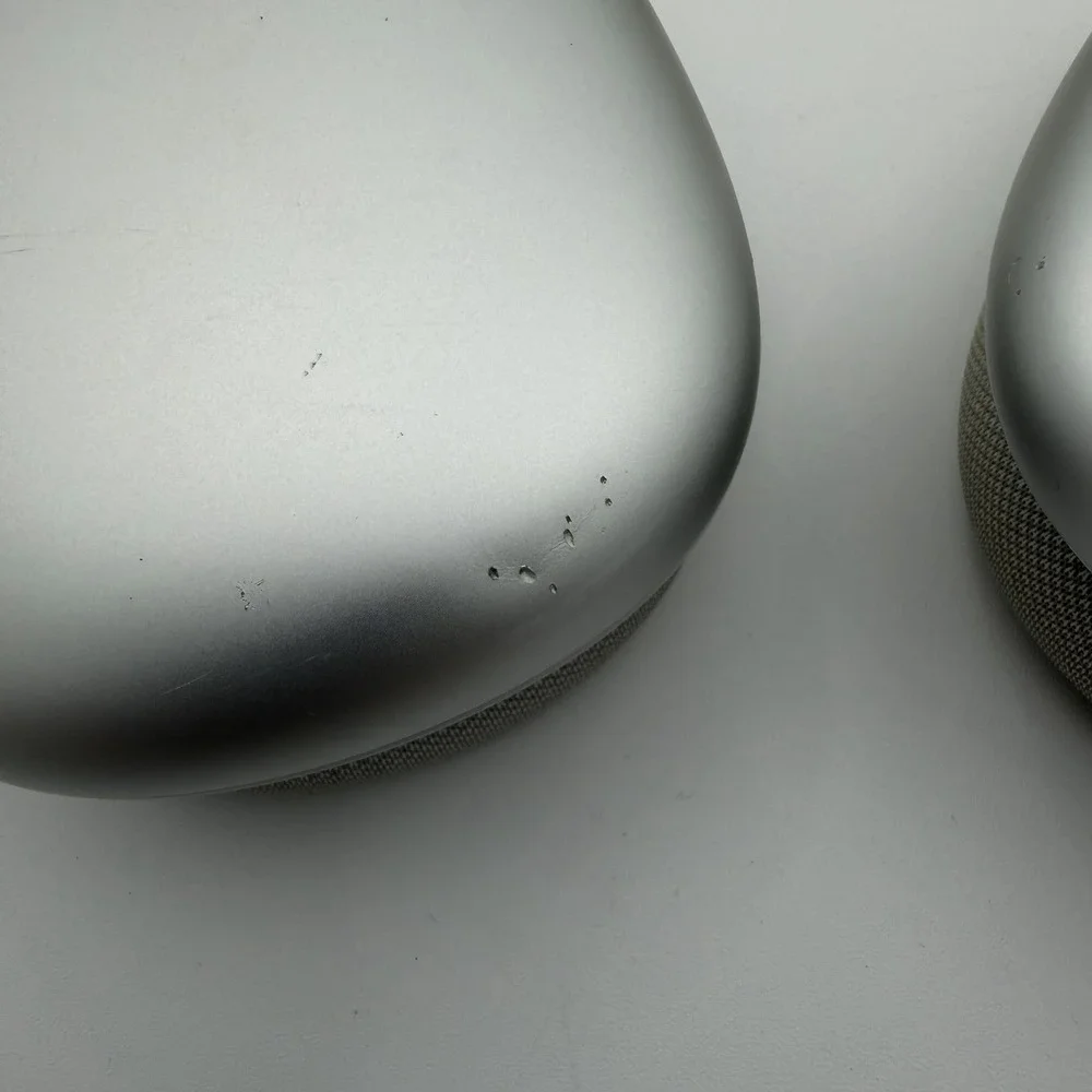 Apple AirPods Max Wireless Over-Ear Headset A2096 - Silver w/ Case